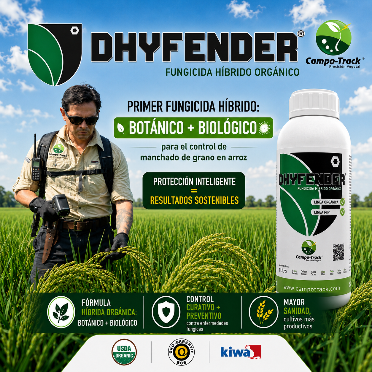 Fungicida Híbrido Orgánico Botánico